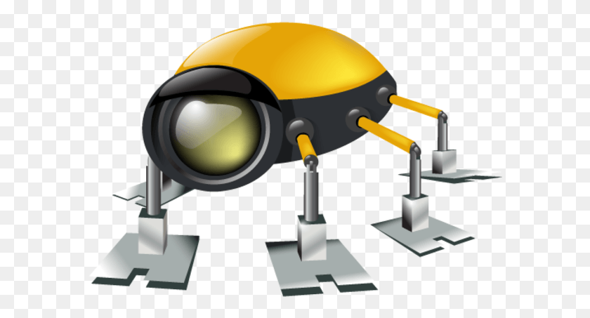 592x393 Insect Robot Image Spider Robot Icon, Goggles, Accessories, Accessory HD PNG Download