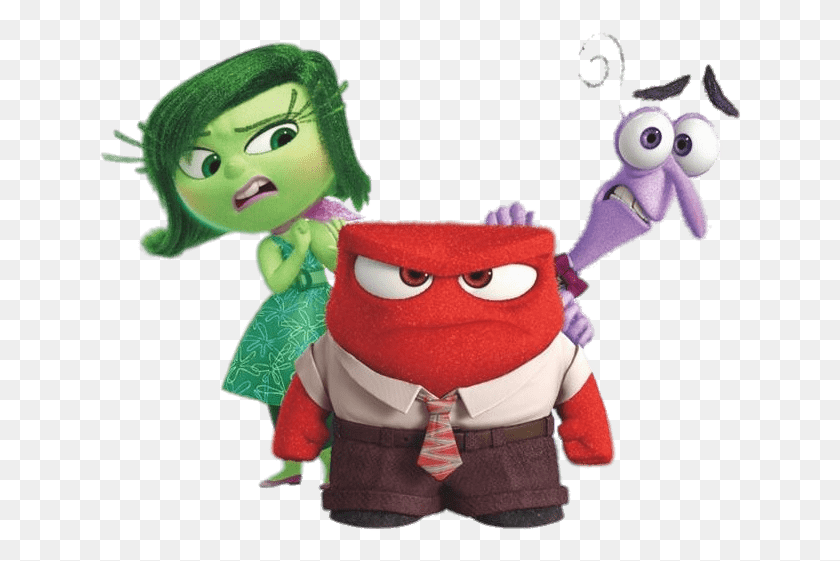 642x501 Inside Out Characters, Toy, Plush, Doll HD PNG Download