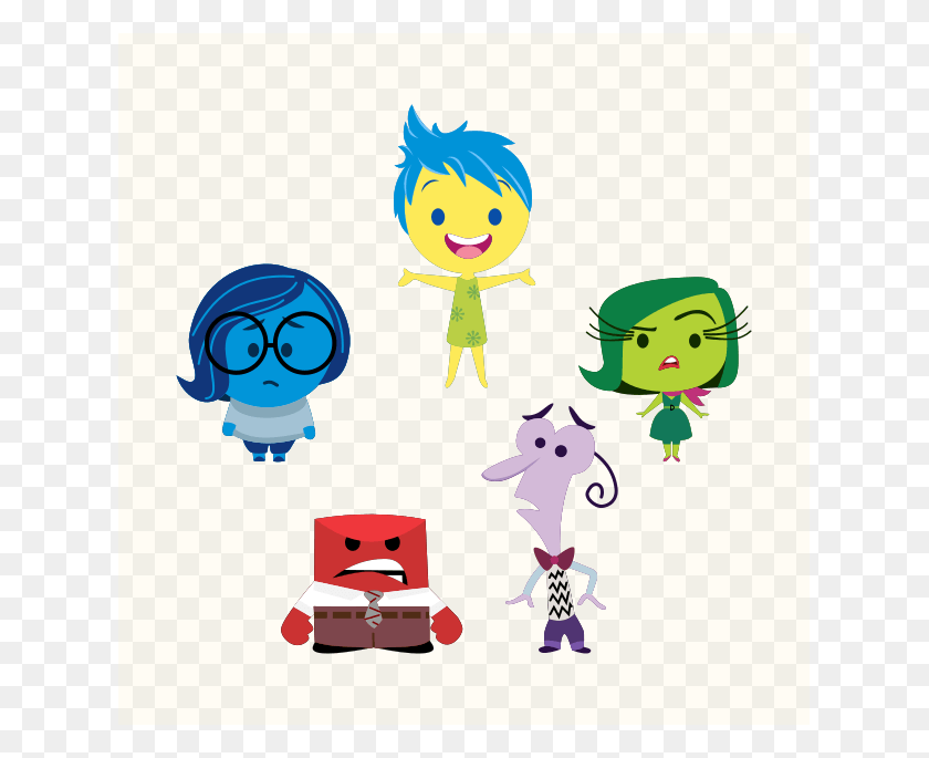 625x625 Inside Out Fan Art Inside Out Characters Svg, Graphics HD PNG Download