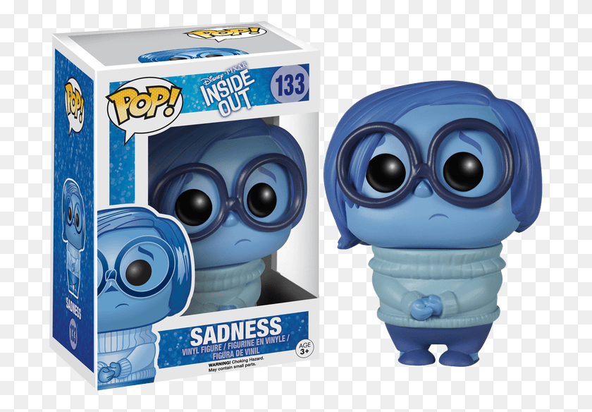 700x524 Inside Out Sadness, Toy, Robot, Security HD PNG Download