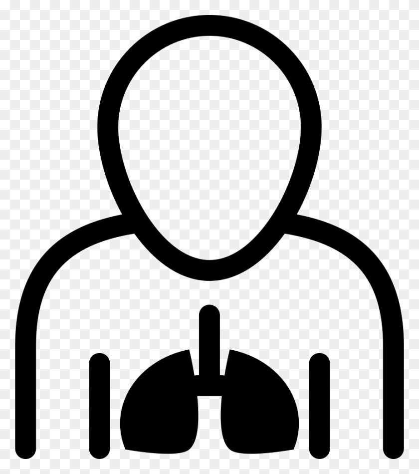 858x980 Inside The Human Body Icon Free Human With Heart Icon, Stencil, Symbol, Text HD PNG Download