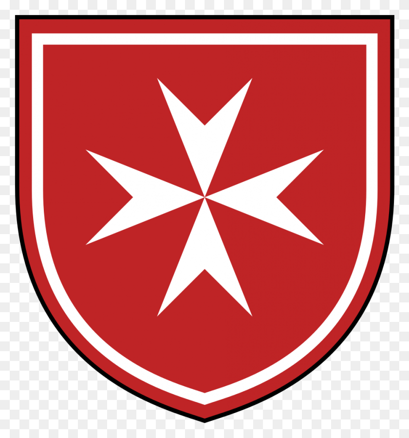 923x992 Insignia Malta Order Sovereign Military Order Of Malta Order Of Malta, Armor, Shield, Symbol HD PNG Download
