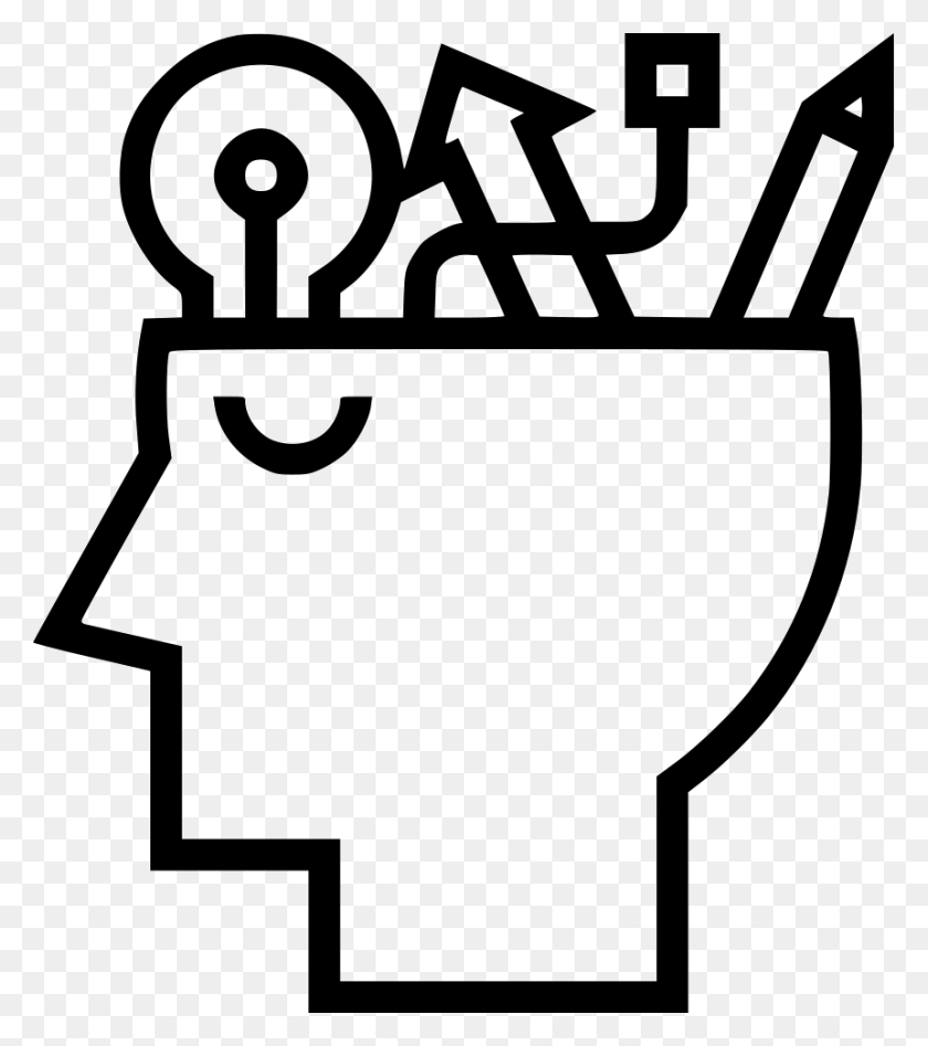 861x980 Inspiration Comments Thinking Icon, Stencil, Text, Symbol HD PNG Download