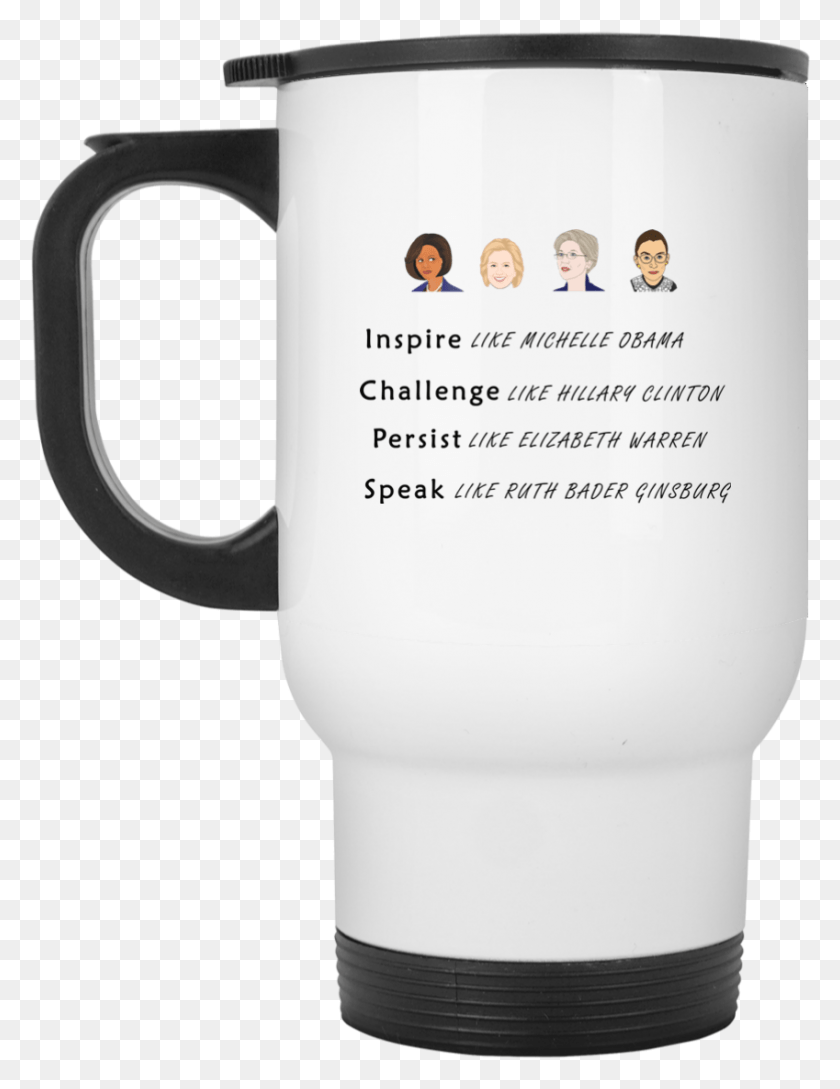 Inspire Like Michelle Obama Challenge Like Clinton Would Rather Share One Lifetime With You Than Share, Coffee Cup, Cup, Person HD PNG Download