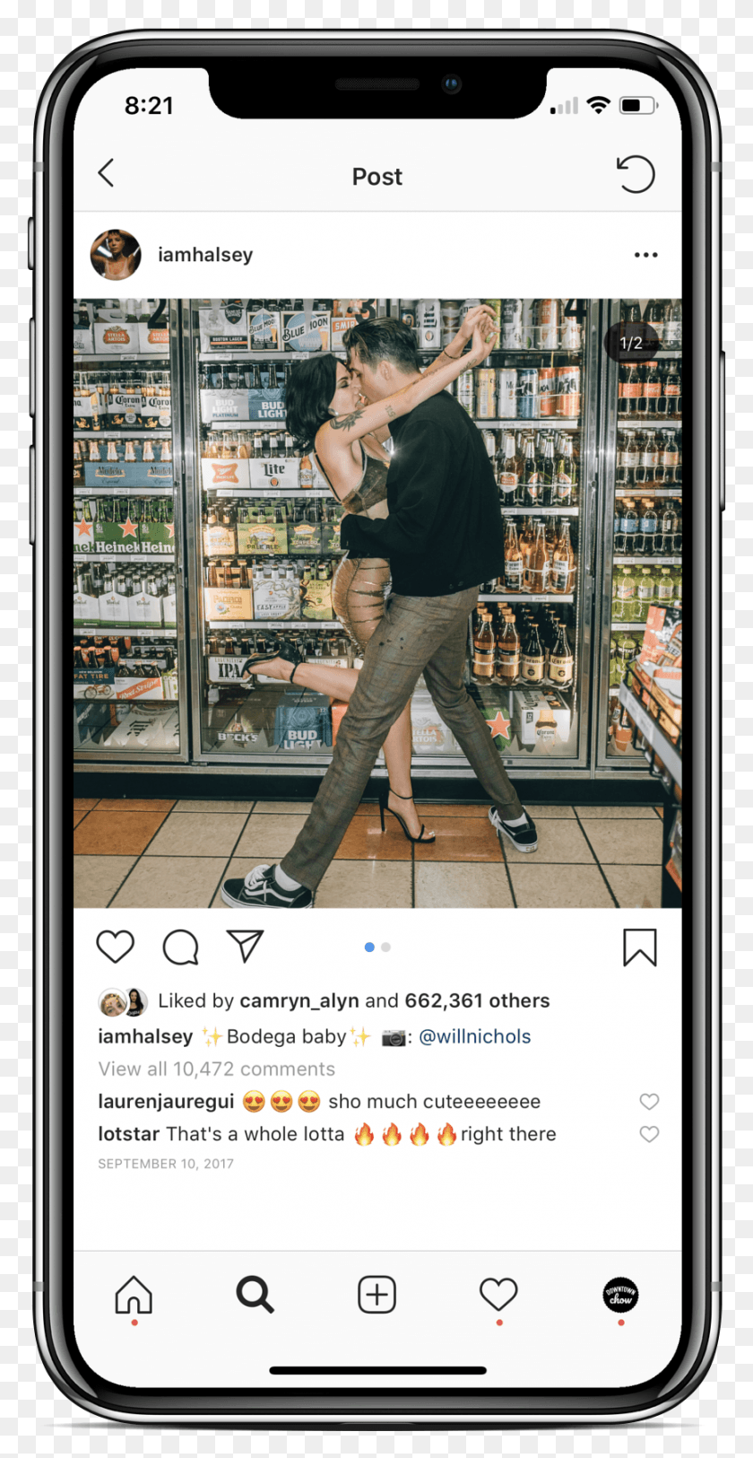 869x1744 Inspired By A G Eazy Amp Halsey Instagram Post G Eazy And Ashley, Person, Human, Shoe HD PNG Download