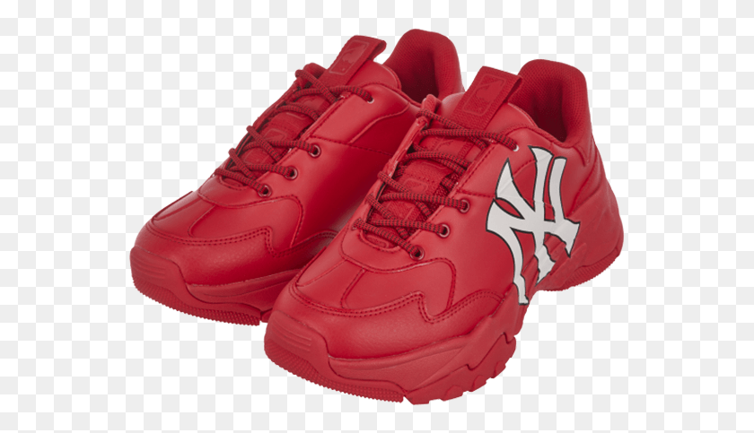 553x423 Inspired By A Of Ace The Big Logo Highliting Street Mlb Chunky Sneaker, Clothing, Apparel, Footwear HD PNG Download