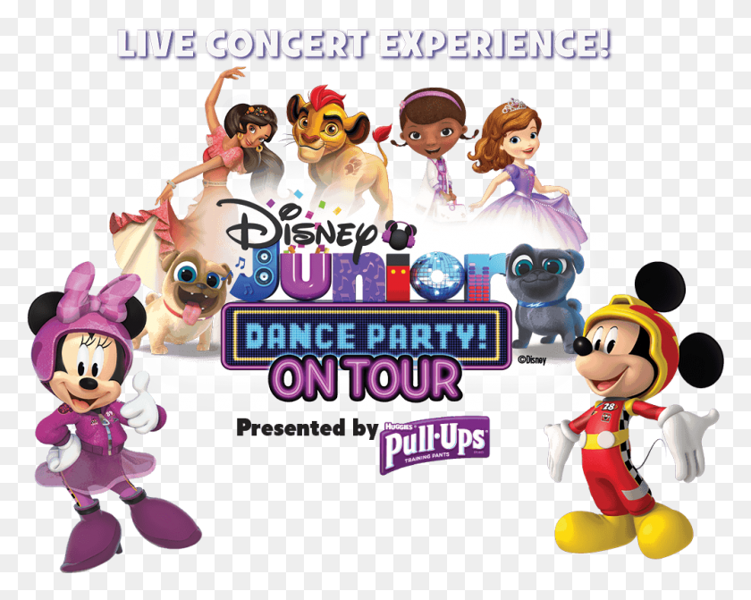998x783 Inspired By Favorite Disney Junior Series The Interactive Disney Junior Dance Party Tour Vip, Toy, Advertisement, Super Mario HD PNG Download