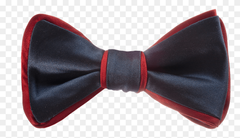 931x507 Inspired Knots Navy Bow Tie Red Trim Formal Wear, Tie, Accessories, Accessory HD PNG Download