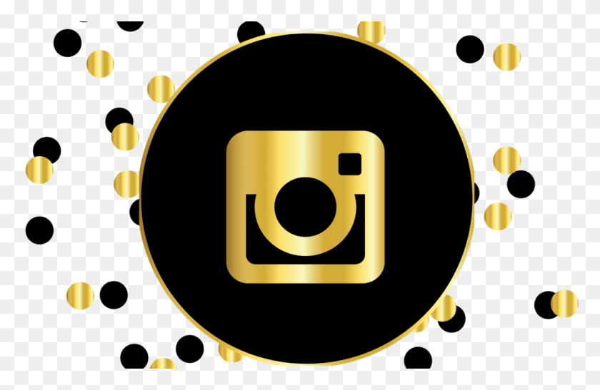 1080x675 Instagram Gold Logo, Text, Label, Symbol HD PNG Download