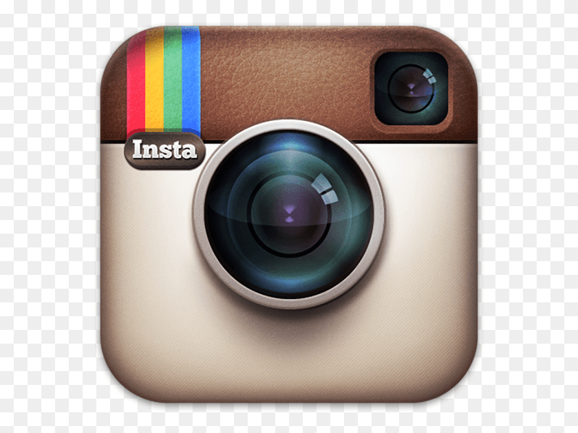 569x570 Descargar Png Icono De Instagram Antiguo Logotipo De Instagram, Electrónica, Cámara, Lente De La Cámara Hd Png