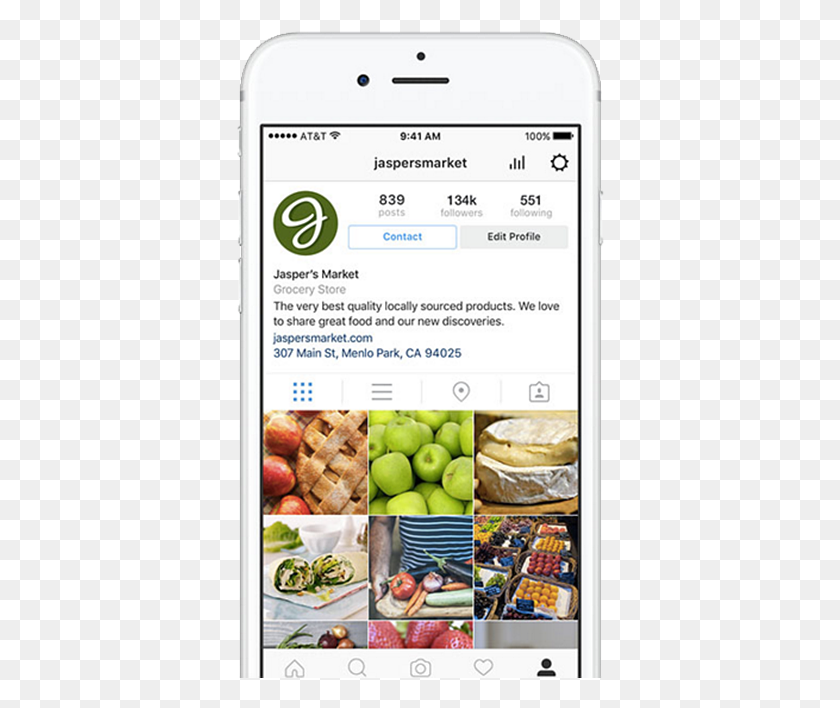 368x648 Instagram Introduces Business Profiles With Insights Instagram Statistics Business Profile, Text, Menu, Phone HD PNG Download
