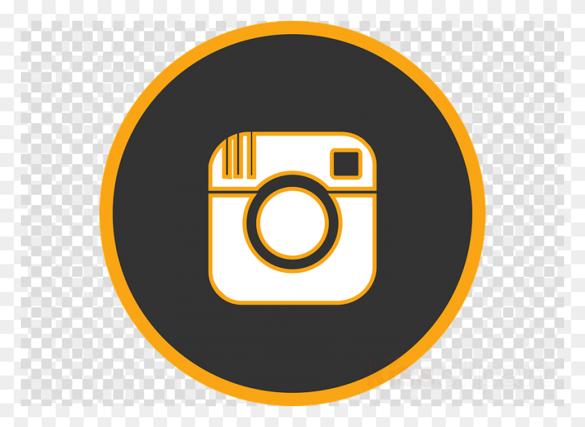 900x640 Instagram Logo Amarelo Clipart Logo Instagram Eye Lens Picsart, Label, Text, Symbol HD PNG Download