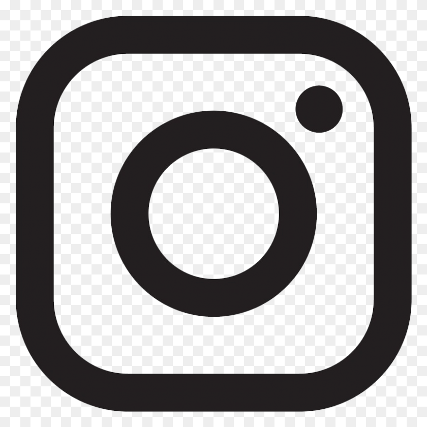801x801 Instagram Логотип Фон Instagram Значок Черный, Символ, Текст, Серый Hd Png Скачать