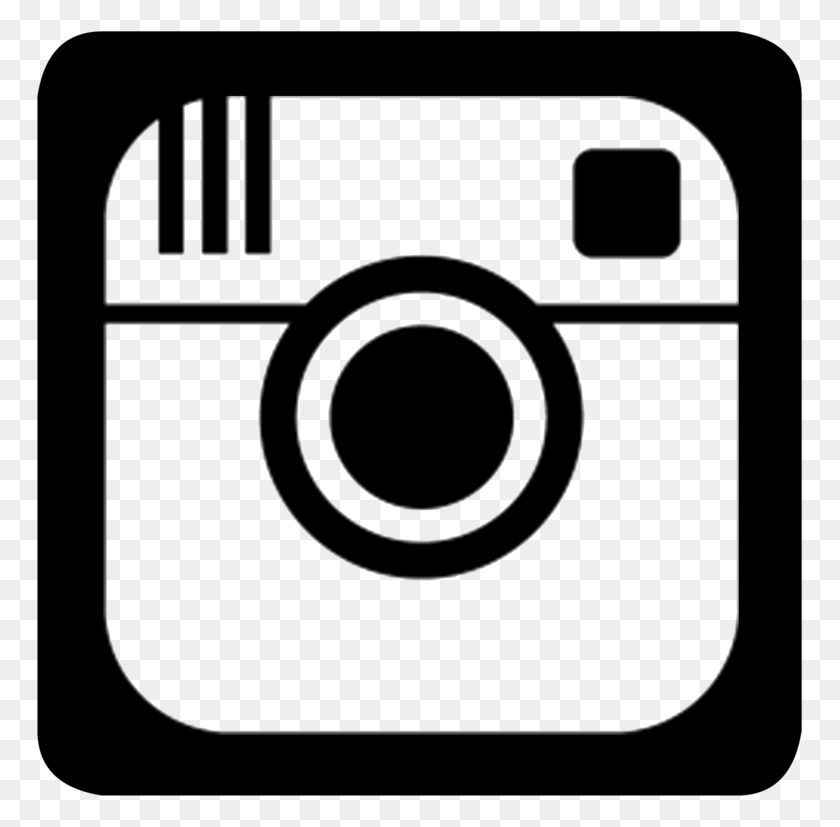 767x767 Логотип Instagram Белый, Фотоаппарат, Электроника, Цифровая Камера Hd Png Скачать