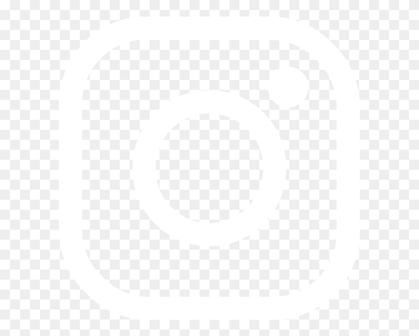 609x613 Логотип Instagram Белый Логотип Instagram Putih, Символ, Число, Текст Hd Png Скачать