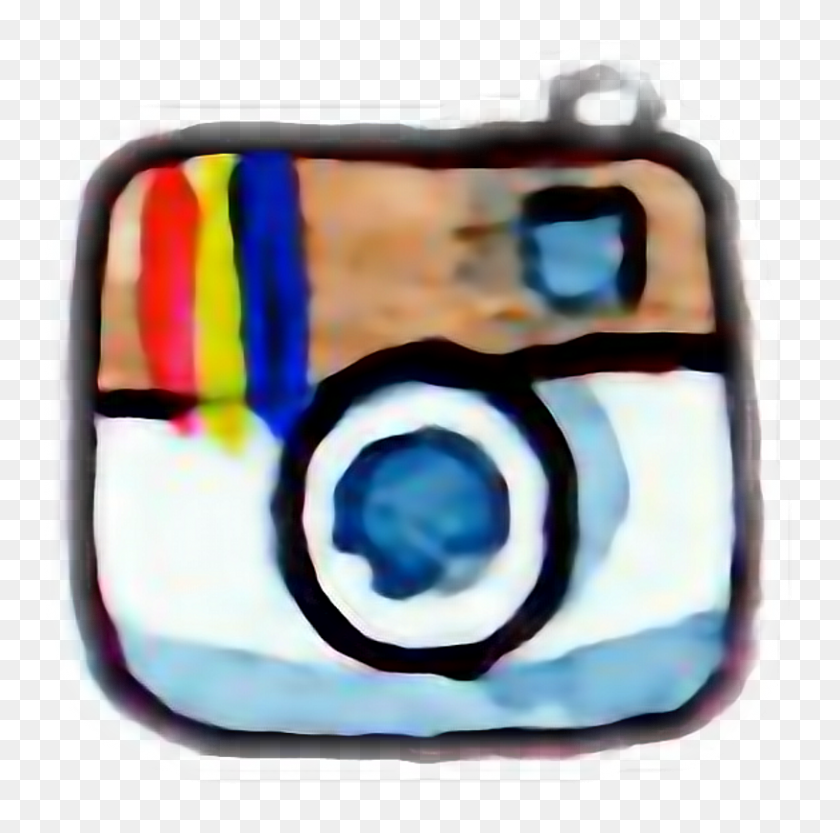 813x806 Логотип Instagram Redessociais Icone Opal, Электроника, Камера Hd Png Скачать