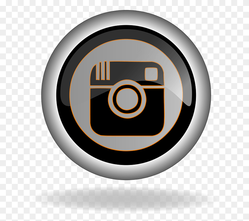 627x685 Instagram Social Media Social Network Internet Insta Promotion, Electronics, Camera, Webcam HD PNG Download