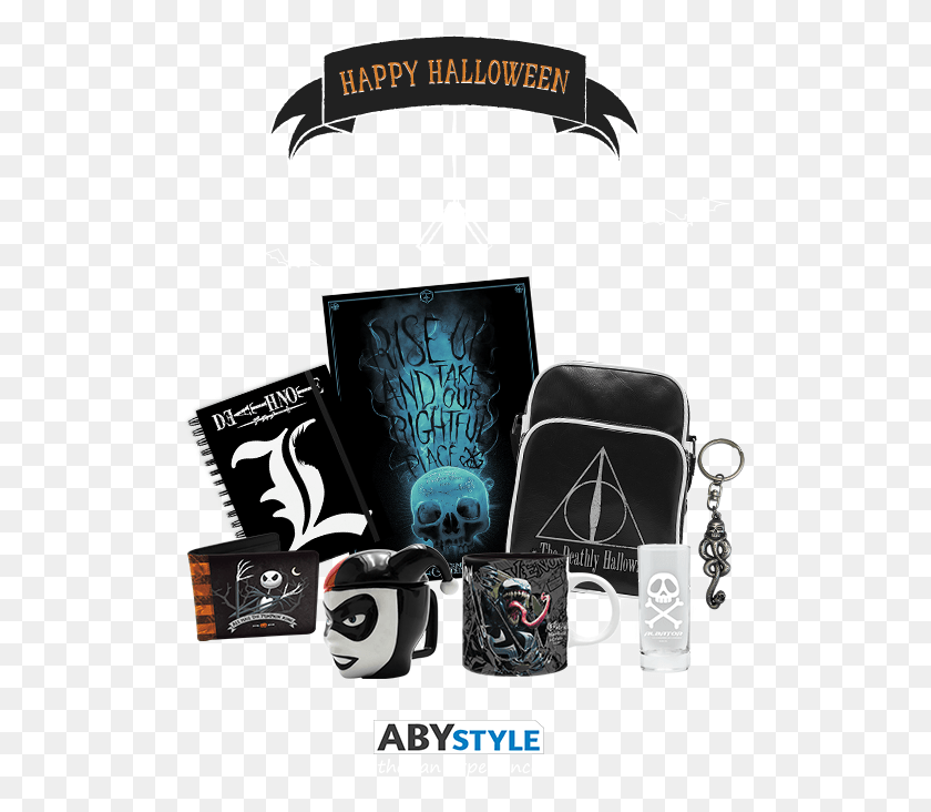 524x672 Descargar Png Instant Gagnant Halloween By Abystyle Bolso, Texto, Ropa Hd Png