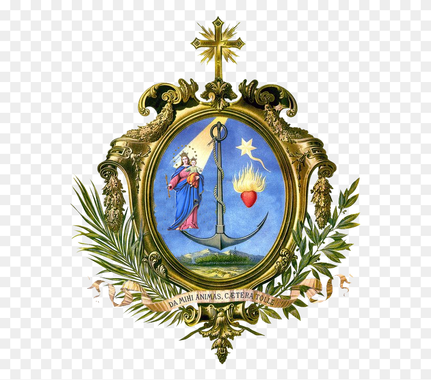 569x681 Instituto De Las Hijas De Mara Auxiliadora Salesians Of Don Bosco, Symbol, Emblem, Person HD PNG Download