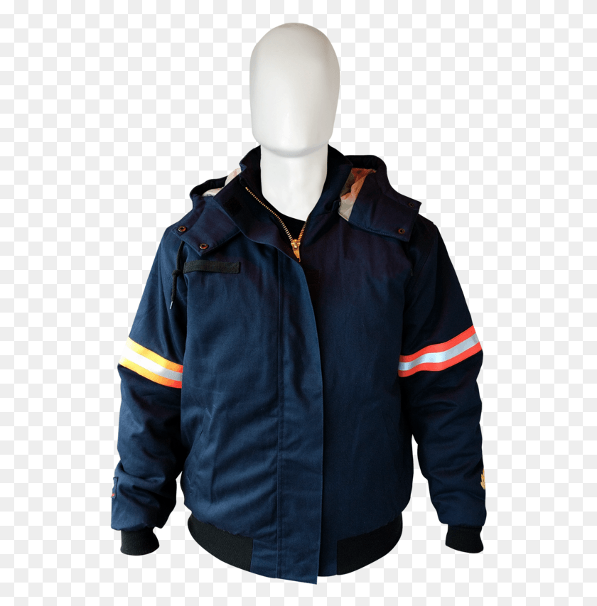 532x793 Insulated Navy Jacket Fr And Arc Rated Cat4 Pocket, Clothing, Apparel, Person HD PNG Download