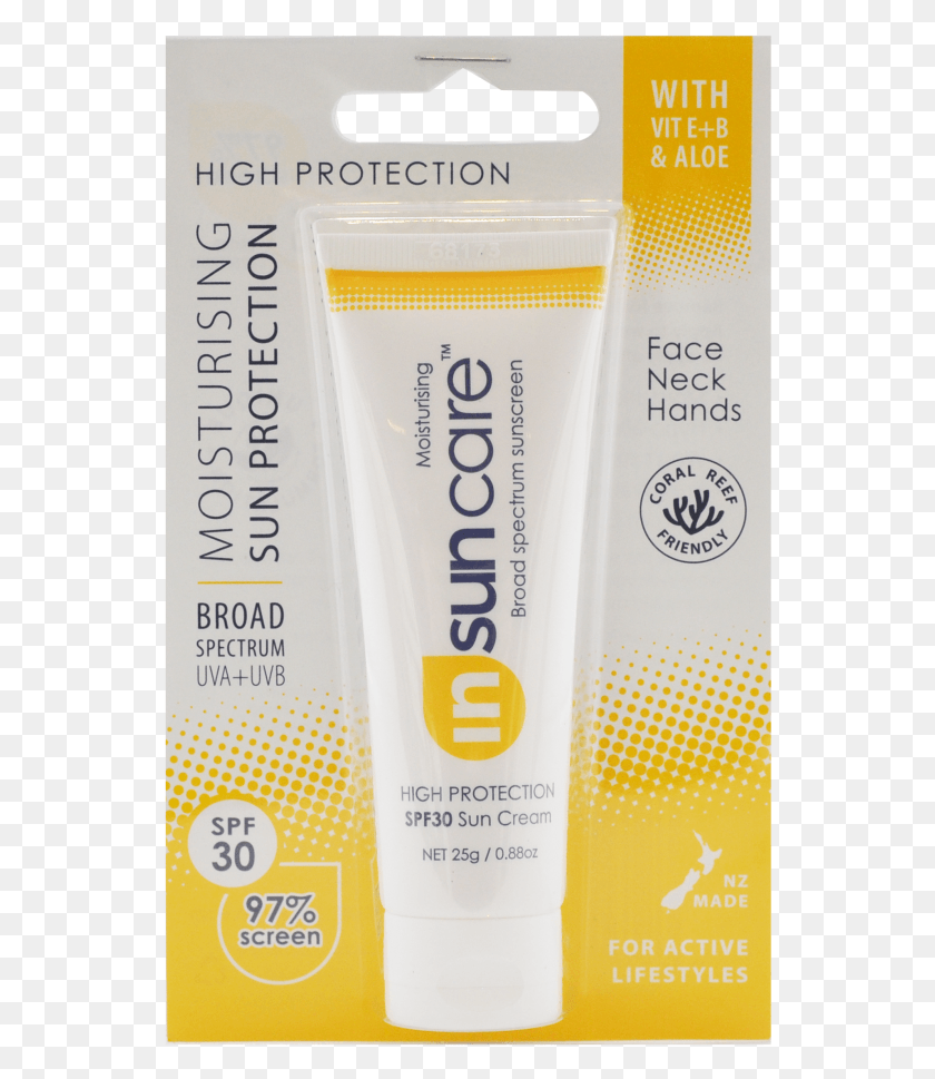 546x909 Insuncare Moisturising High Protection Sunscreen Spf Cosmetics, Bottle, Label, Text HD PNG Download