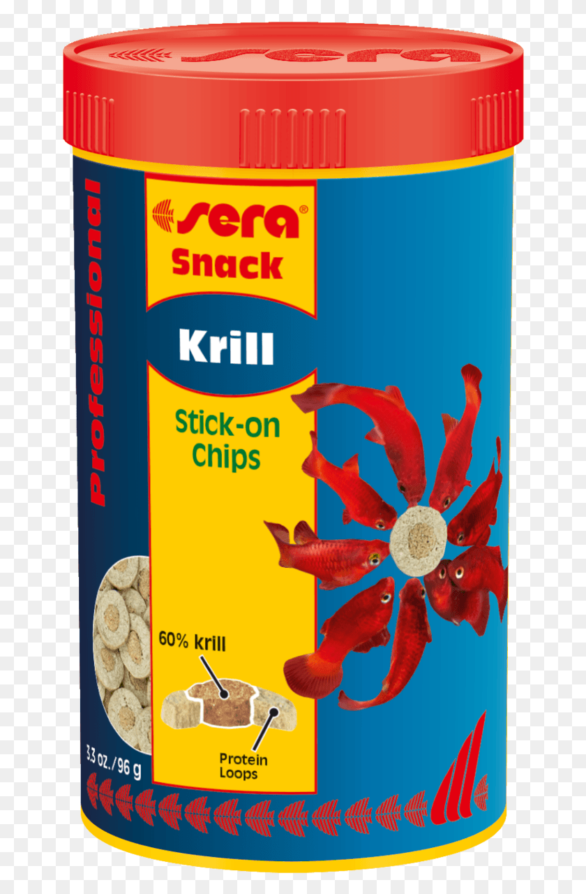 662x1220 Int Sera Krill Snack Professional 250 Мл Sera Bloodworm Snack Professional, Реклама, Рыба, Животное Hd Png Скачать