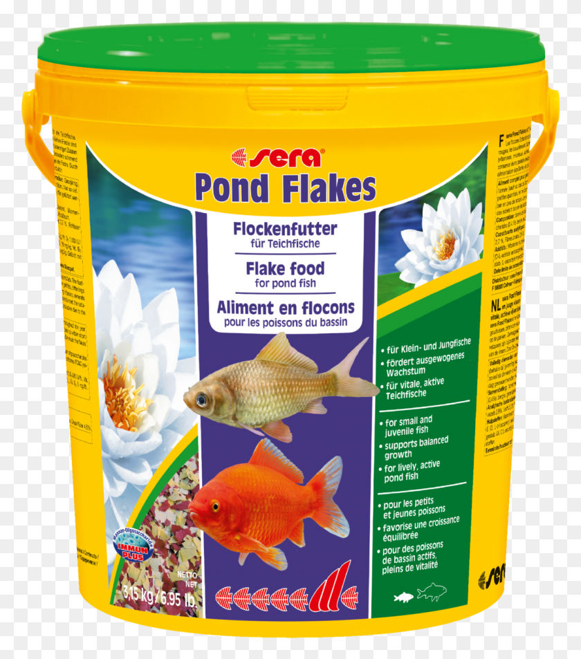 1066x1221 Int Sera Pond Flakes 21 L Food Sera For Koi, Fish, Animal HD PNG Download