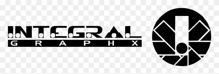 2331x669 Логотип Integral Graphx Прозрачный Круг, Серый, Мир Варкрафта Png Скачать