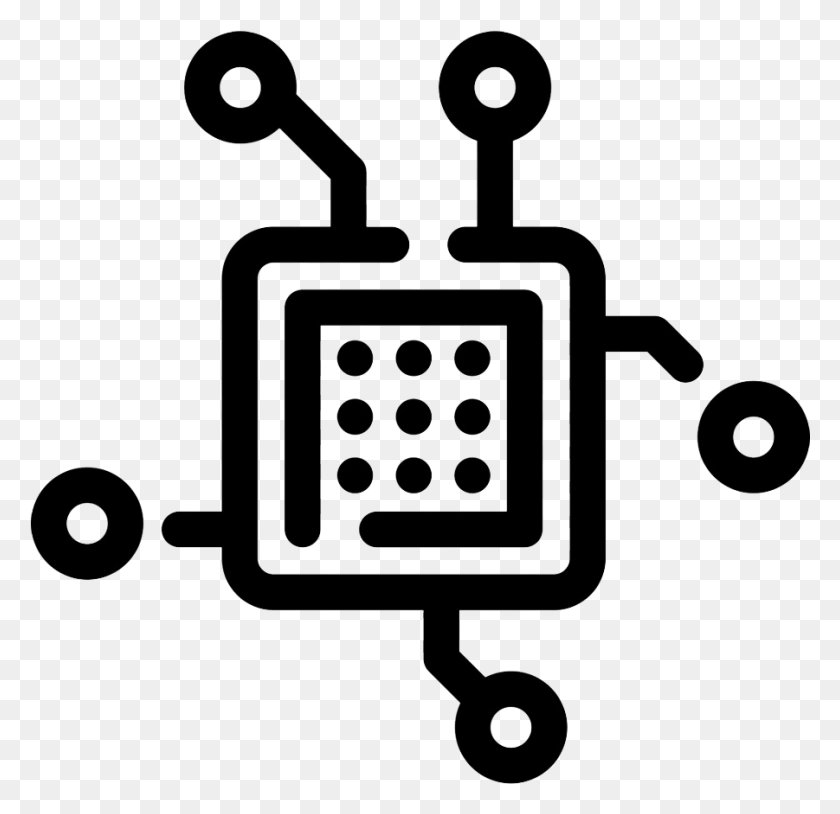 901x872 Integrated Circuits Icons, Electronics, Machine HD PNG Download