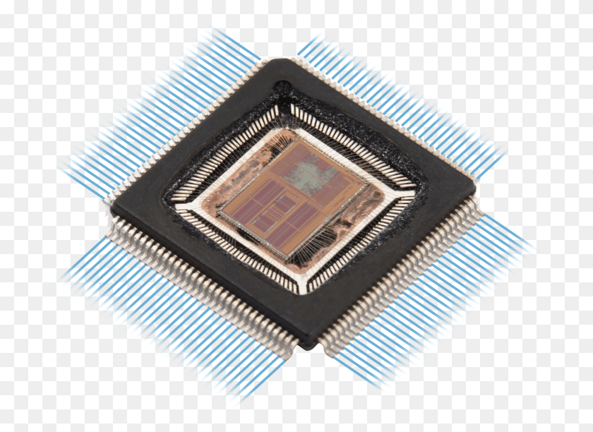 700x552 Integrated Circuits Microcontroller, Cpu, Computer Hardware, Electronic Chip HD PNG Download