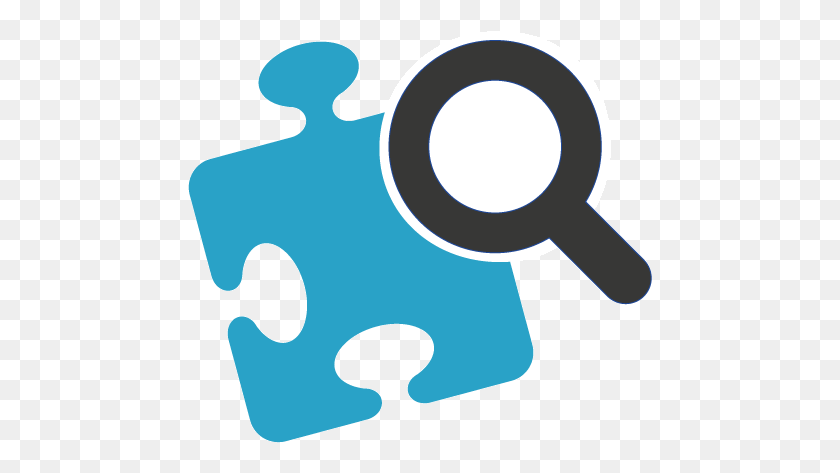 465x413 Integrated Logserver Monitoring Root Cause Analysis Icon, Magnifying HD PNG Download