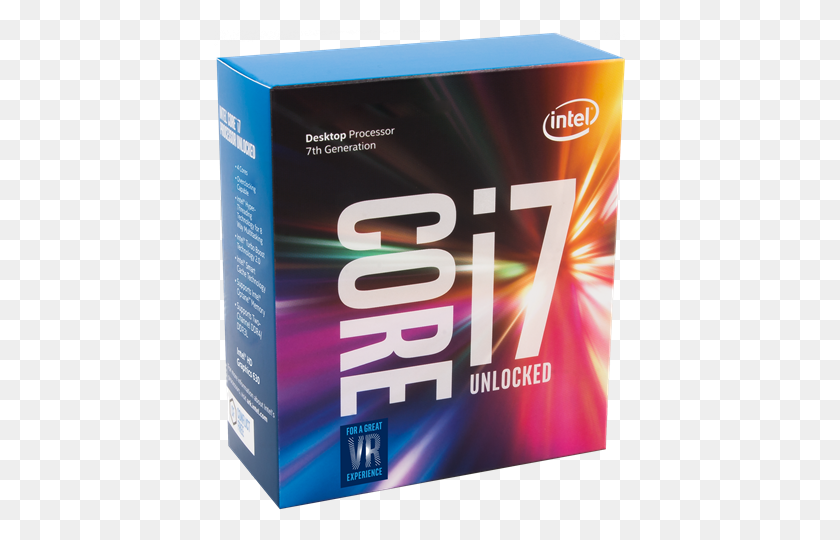 413x480 Descargar Png Intel Core I7 7700K Kaby Lake, Intel Core I7 7700K 4.2 Ghz, Dvd, Disco Hd Png