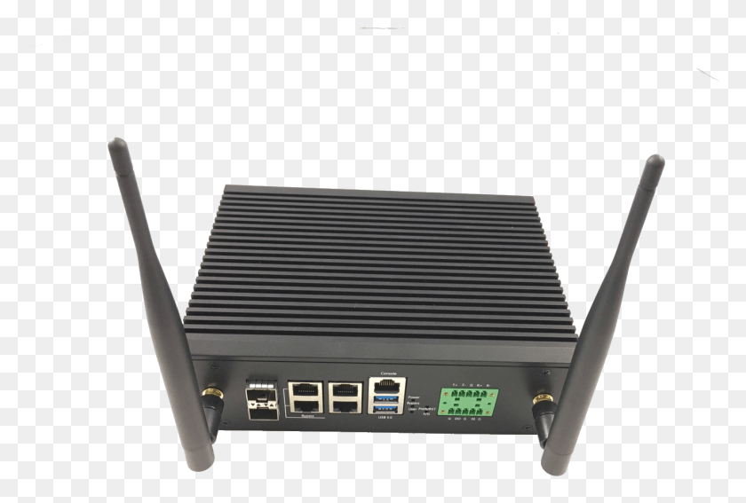 1378x896 Intel Fanless Din Rail Rugged Appliance Radio Receiver, Router, Hardware, Electronics Descargar Hd Png