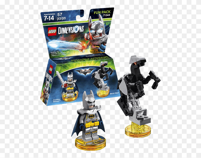505x601 Figuras Interactivas Lego Dimensiones Excalibur Batman, Juguete, Robot Hd Png