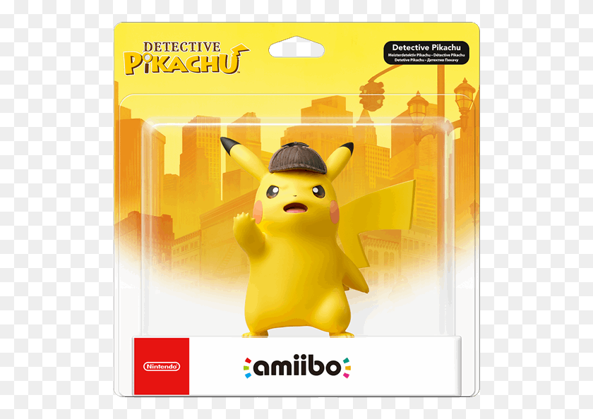521x534 Interactive Figures Pikachu Amiibo Switch, Toy, Advertisement, Poster HD PNG Download