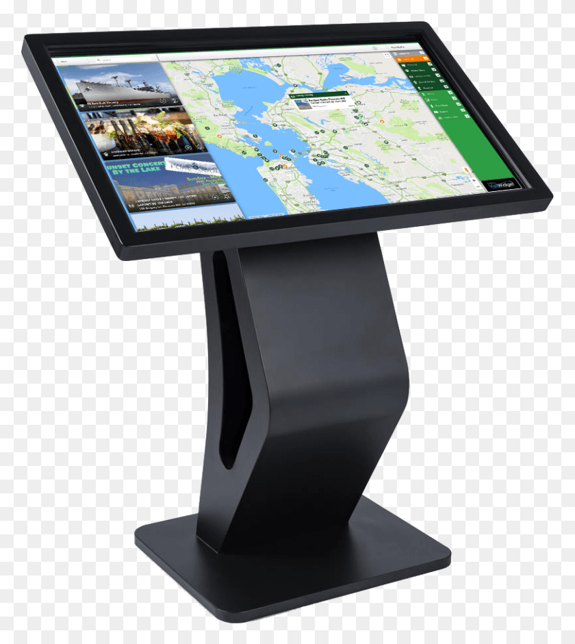 811x915 Interactive Kiosk Computer Monitor, Tablet Computer, Computer, Electronics HD PNG Download