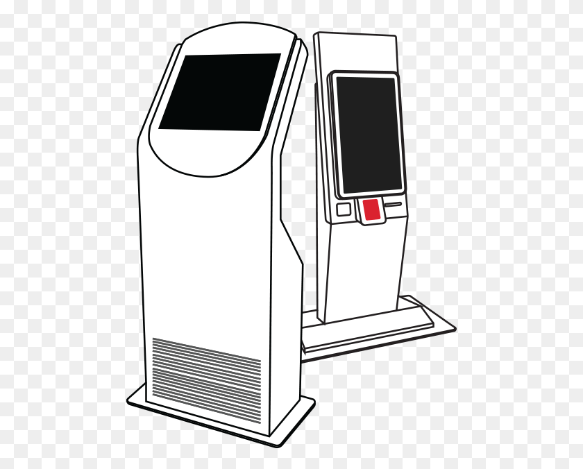 477x616 Interactive Kiosks Around The World Electronics, Arcade Game Machine, Overcoat, Coat HD PNG Download