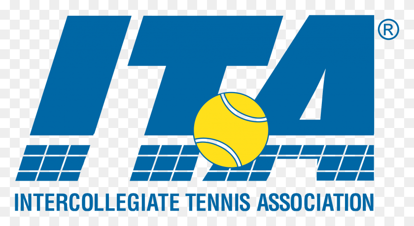 1993x1020 Intercollegiate Tennis Association Logo Ita Tennis, Symbol, Trademark, Text HD PNG Download