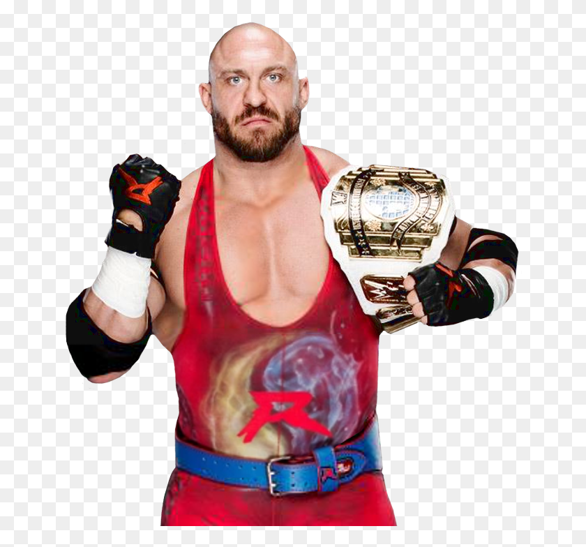656x724 Intercontinental Championship When He Won An Elimination Wwe Ryback Champion, Person, Human, Boxing HD PNG Download