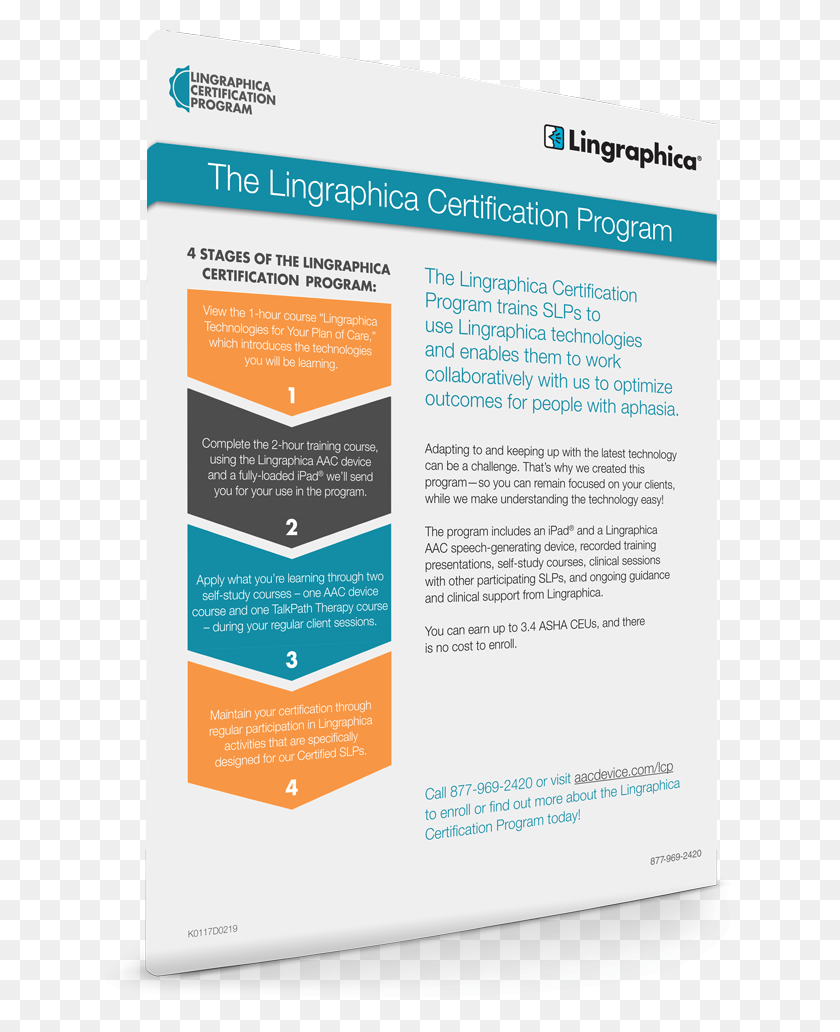 645x972 Interested In Becoming A Lingraphica Certified Technology Brochure, Flyer, Poster, Paper HD PNG Download