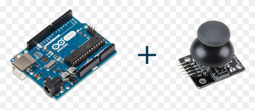 1000x392 Interfacing Analog Joystick Module In Arduino Board Arduino Uno Amp Genuino Uno, Electronics, Electronic Chip, Hardware HD PNG Download