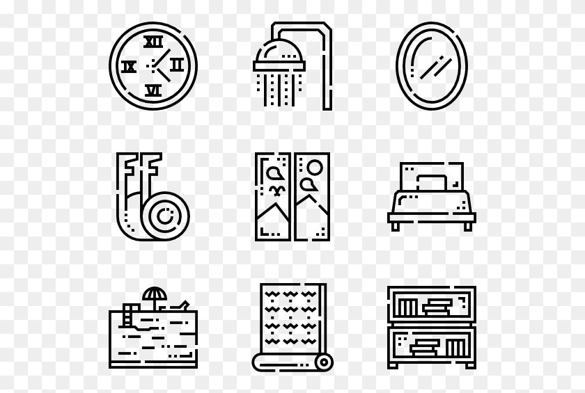 529x505 Interior Design Design Icon, Gray, World Of Warcraft HD PNG Download