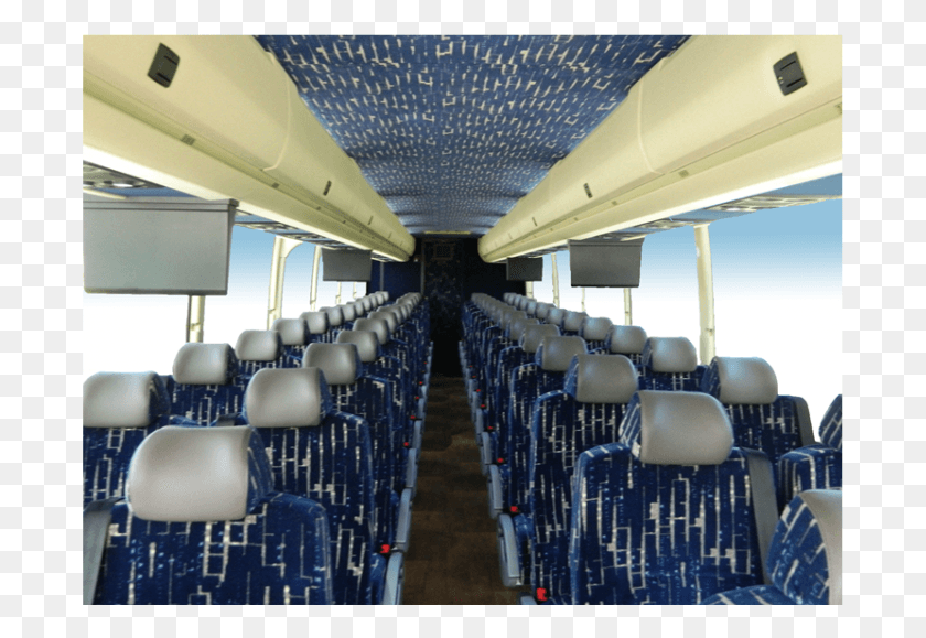 691x519 Interior Prevost H345 Passenger Coach, Chair, Furniture, Cushion HD PNG Download