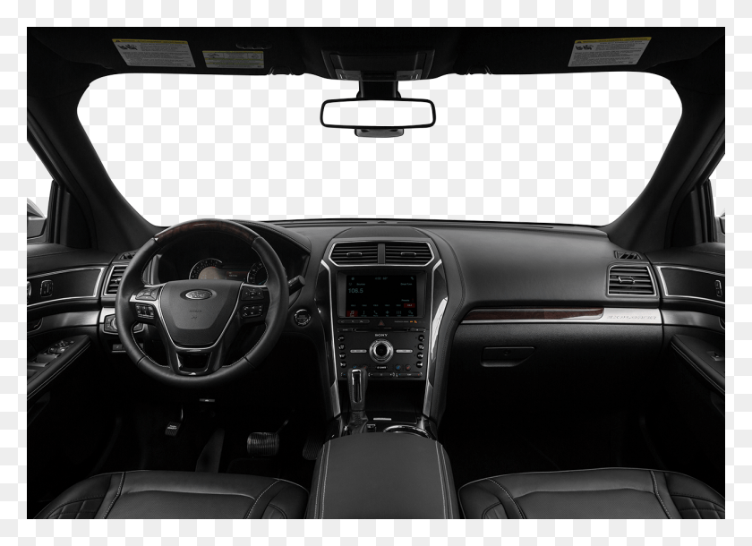 1278x902 Interior View Of 2017 Ford Explorer In Fayetteville 2014 Black Audi, Cushion, Car, Vehicle HD PNG Download