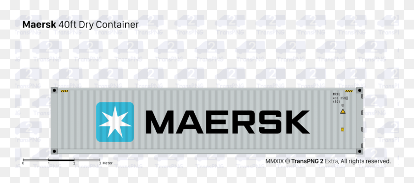1125x450 Интермодальный Контейнер C20017 Maersk Line, Текст, Слово, Компьютерная Клавиатура Hd Png Скачать