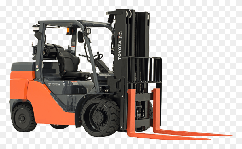 801x472 Internal Combustion Forklifts, Vehicle, Transportation, Tractor HD PNG Download