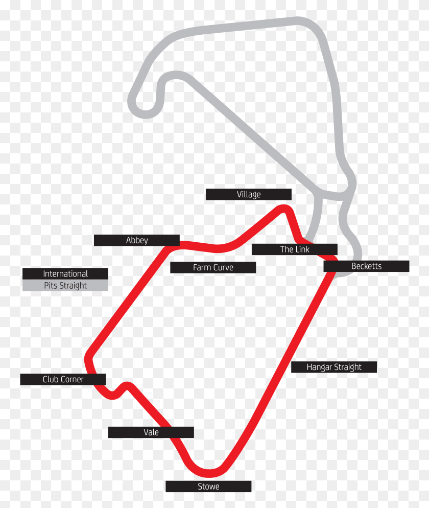 764x934 International Circuit Silverstone International Circuit Layout, Plot, Diagram, Bow HD PNG Download