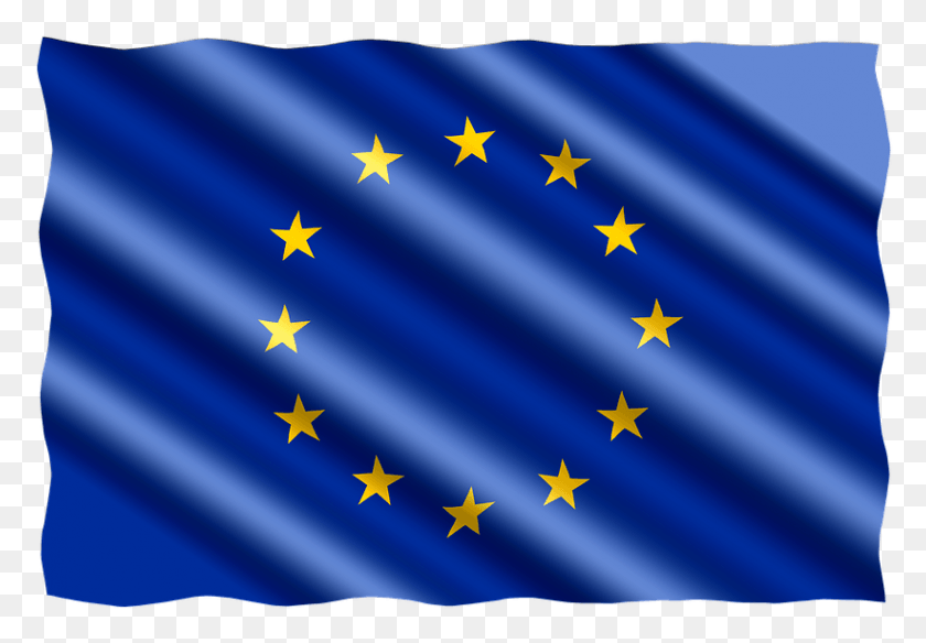 821x552 International Flag Eu Europe Mauritania Bandera, Symbol, Star Symbol, Airplane HD PNG Download