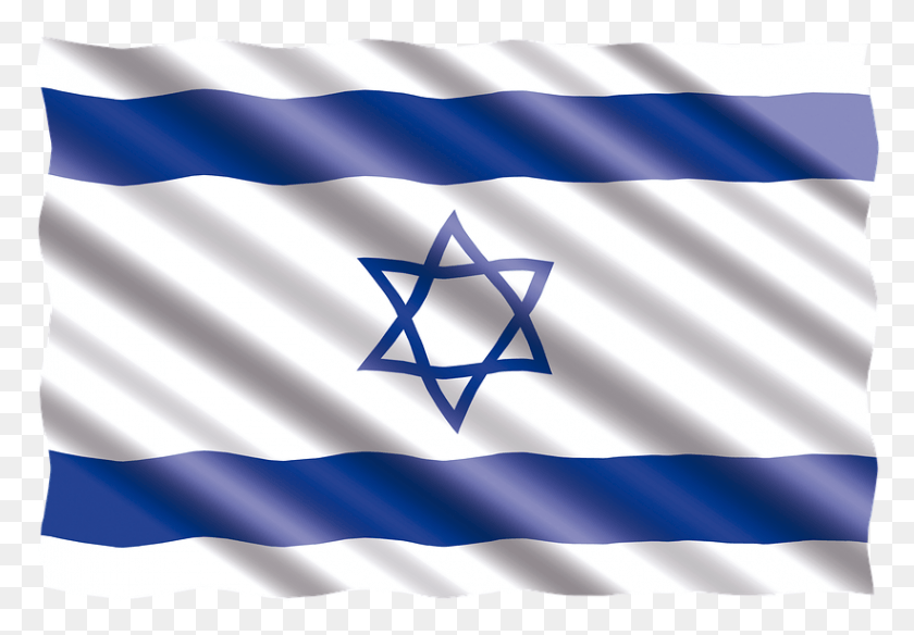 821x552 Международный Флаг Израиля Бандера Де Исраэль, Символ, Звездный Символ, Американский Флаг Png Скачать