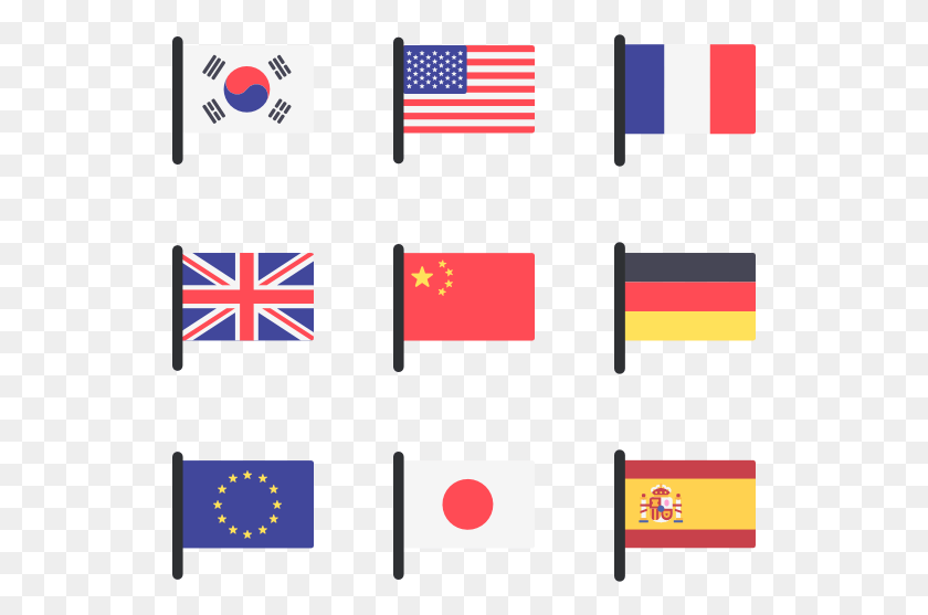 529x497 International Flags Small Usa Flag Icon, Symbol, Flag, Text HD PNG Download